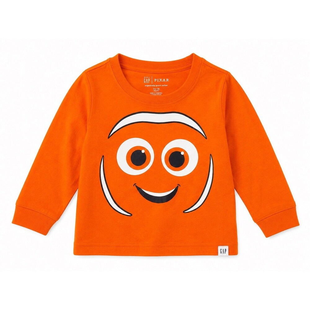 babyGap × Disney Pixar Finding Nemo Long Sleeve Shirt – 12–18M